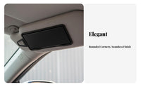 Sun Visor Mirror Cover OEM Look Sun Visor Vanity Mirror Easy Installation Automotive Interior Part