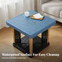 Heat-Resistant Waterproof Tablecloth Easy to Clean Oil-Proof Table Protector Anti-Scald for Families with Kids, Kitchen, Restaurant, Parties