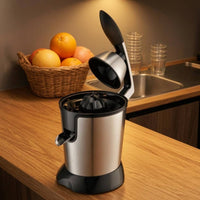 Electric Citrus Juicer Front Outlet Orange Juice Machine Countertop Appliance Compact