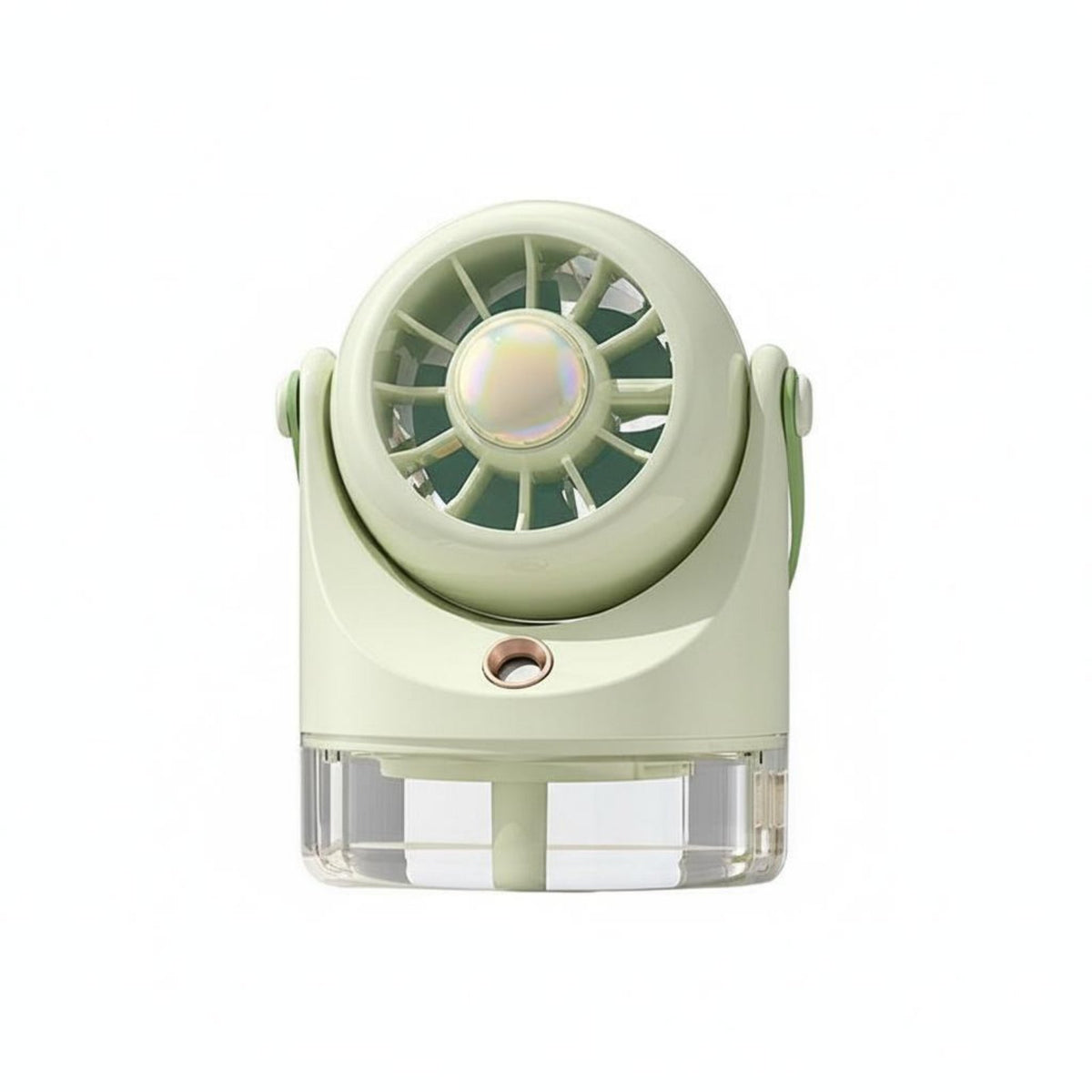 Rechargeable USB Desktop Misting Fan Adjustable Airflow Water Cooling Desk Fan 3 Wind Speeds Desktop Evaporative Cooler Nano Mist for Office Workers, Students, Bedroom, Dorm Room, Travel