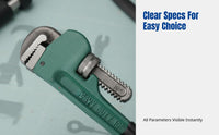 Multi-Functional Wrench, Heavy Duty Large Jaw Pliers, Auto-Locking Plumbing Pliers for Installation and Removal