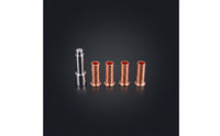 Replacement Door Hinge Repair Kit Aluminum Hinge Repair Kit with Pin Long-Lasting Hardware Metallic Finish for Car Owners, Mechanics, Garage, off-Road Maintenance