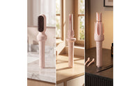 Multi-Styler Multipurpose Curler with Interchangeable Versatile Hair Straightener with Brush for Home