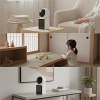 Desktop Visual Communication System with Monitor Single-Button Visual Communication System Camera Distant Door Phone for Families