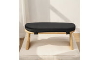 Meditation Stool Bamboo Meditation Bench Upholstered Mindfulness Stool for Meditators