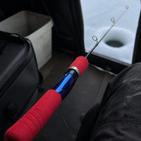 Camouflage Ice Fishing Rod Portable Winter Fishing Pole