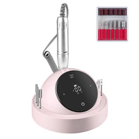 Nail Drill Machine with Bits Electric Rechargeable Nail Drill Appliance Compact Professional for Beginners, Home Salon