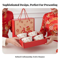Double Happiness Symbol House-Shaped Gift Container Festive Design Favor Box Decorative Wedding Treat Holder Portable carrying aid for bridal party and bridegrooms, duos, occasion Hosts, Weddings, Parties, Holiday occasions, Christmas