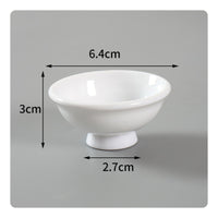 DIY Craft Miniature Ramen Bowl Interactive Play Japanese Design Miniature Bowl Cute Design Realistic Food Prop Enhances Creativity for Hobbyists, Crafters, Miniature Scene