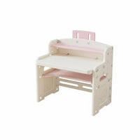 Multi-Functional Adjustable kids' Desk and Chair Set Ergonomic Design Height-Adjustable Study Set sturdy Construction children's Furniture Easy-to-Clean Surface for Toddlers, Preschoolers, Students, Playroom, Bedroom, Home