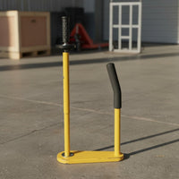 Ergonomic Handle Manual Stretch Film Dispenser Polished Finish Stretch Film Dispenser Galvanized Surface Shipping Supply for Warehouse, Logistics