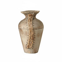 Japanese Aesthetic Vase Interior Detail Rustic Flower Vase Textured Home Decor