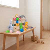 Toy Tool Set with Basket Educational Playset Fine Motor for Classroom