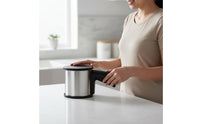 Handheld Flour Sieve Food Grade Material Handheld Flour Sifter Container Fine Mesh Baking Sifter Long-Lasting Stainless Steel