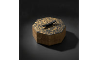Solid Wood Box with Handle Modern Luxury Wooden Storage Box Vintage Influenced for Coffee Table, Desktop
