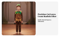 Kids' Tree Costume Promotes Imaginative Children Play' Halloween Costume Breathable Plant Cosplay Outfit for Children, Young Children
