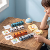 Reading Matching Letter Spelling Game Alphabet Spelling Game Early Learning Interactive for Preschoolers, Toddlers, Teachers, Homeschool, Classroom