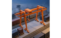Gantry Crane Model Kit Scale Gantry Crane Assembly Kit Detailed Hobby for Modelers, Railway Scenes, Dioramas