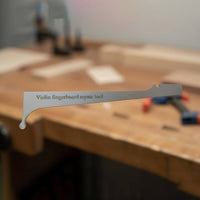 Violin Fingerboard Repair Tool Lightweight 4/4 Violin Fingerboard Ruler Easy to Use Instrument Setup Gauge for Workshop