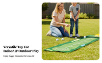 Parent-Child Interactive Kids Golf Set Develops Hand-Eye Coordination Children's Golf Playset Skill-Building for Preschoolers, Toddlers