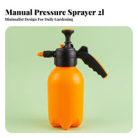 2L Pump Applicator Measurement Markings Handheld Pressure Applicator Gardening Equipment Adjustable Spray Tip for Homeowners