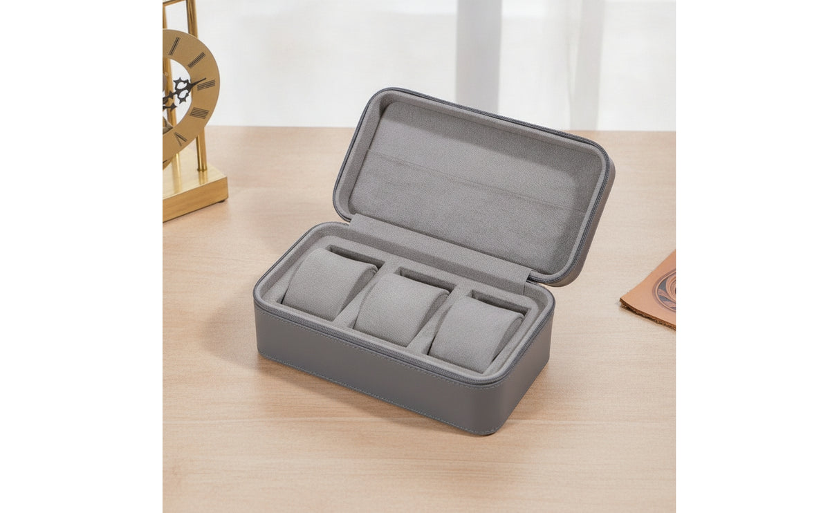 Watch Storage Case Clamshell Organizer Compact for Journeyers