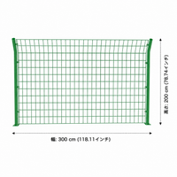 3m Green Wire Mesh Fence, Animal-Proof Netting, Outdoor Livestock Escape Prevention, Coated Mesh Fence