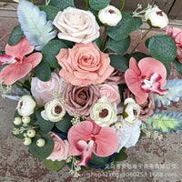 Wedding Standing Artificial Flower Arrangement (2-Piece Set) for Wedding Aisle Welcome Entrance Floral Decor