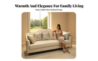 regal armrest Armrest Couch Set Light Luxury Design Living Room Furniture continental design Home Seating for Families, Homeowners, Lounge Area