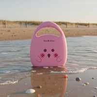 Top Handle Propulsion Swim Board Floating Electric Swim Board Cartoon Face Electric Swimming Kickboard Plastic