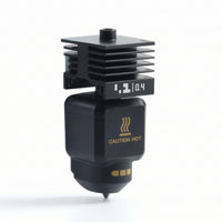 Hotend with Hardened Steel Nozzle High-Temperature Hotend Kit Clog-Resistant Print Head Block for Makers