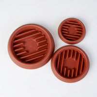 Plant Saucers with Ridged Edge, Heavy Duty Drip Base for Outdoor Plants, Sturdy Plant Pot Saucer and Plant Bases for Horticulture