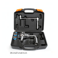 Lug Wrench Kit Labor-Saving Lug Wrench with Sockets Tire Change Tool Kit Extendable Portable for Car Owners