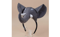 Elephant Headband Padded Headband with Elephant Ears Soft for Cosplayers