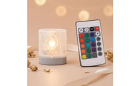 Stepless Dimming Water Wave Lamp Atmospheric Rechargeable Table Lamp Compact Home Lighting Cylindrical