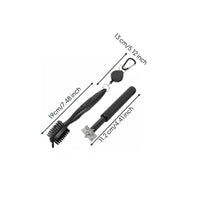 Long-Lasting Golf Club Brush Set Dual Sided Golf Cleaning Kit Portable Sports Accessory for Golfers, Practice Range