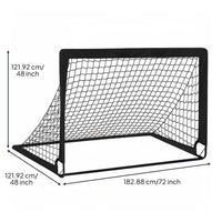 Kids Training 	 Goals Indoor Outdoor Use Foldable Soccer 	 Goals Easy to Set up Portable Football Net for Young Children