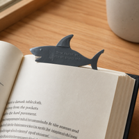 3D Ocean Shark Bookmark for Students and Office