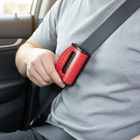 Car Seat Belt Adjuster Clip Anti-Slip Stopper for Comfort and Safety