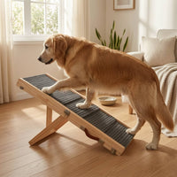 Dog Ramp with Handle Stable Adjustable Dog Ramp Sturdy for Injured Pets