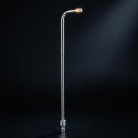 Car Cleaning and Car Wash Pressure Washer Lance, Metal Gutter Cleaner with U-Shaped Rod, 35cm Angled Nozzle Extension, High Pressure 90 Shape