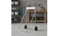 Stainless Steel Outboard Motor Trolley Foldable Outboard Motor Cart Portable Corrosion-Resistant for Workshop