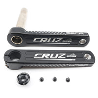 Crank Arm Assembly with Spindle Hollow Integrated Cycle Crank Arm Assembly Crankset with Spindle CNC-Machined Cycle Crankset