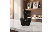 White Portrait Jewelry Stand Versatile Necklace Display Bust Resin Jewelry Display Bust Minimalist Design for Boutique Owners