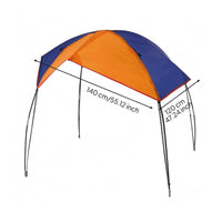 Inflatable Boat Lightweight Canopy Frame Wind Resistant Watercraft Shade for Boating