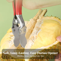 Durian Split Er Easy to Use Stainless Steel Durian Tool Fruit Split Ing Pliers Labor-Saving Manual Fruit Split Er Long-Lasting