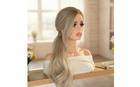 Mannequin Head with Shoulders Professional Mannequin Bust with Shoulders Sturdy Hairpiece Display Head for Jewelers
