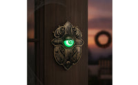 Halloween Door Chime Spooky Door Chime with Glowing Eye Spooky Novelty Prop for Decorators, Pranksters, Theme Room Rooms