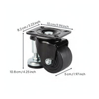 Caster Wheel Low Center of Weight Leveling Caster for Workshop, Warehouse