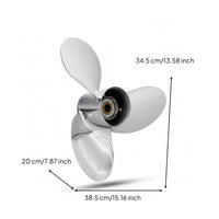 Outboard Motor Propeller Resistant Outboard Propeller High Performance Boat Prop for Boaters